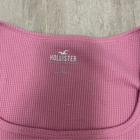HOLLISTER PINK TOP SIZE US S - Picture 3 of 3